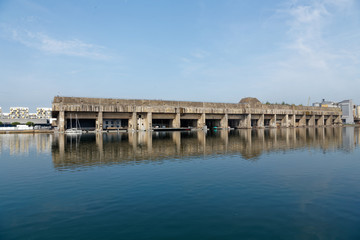 base sous marine de saint -nazaire