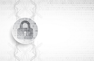 Obraz premium Protection concept. Protect mechanism, system privacy.