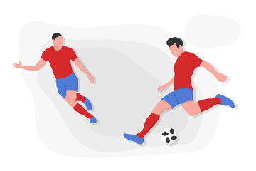 Obraz premium Football team fifa 2018 world cup