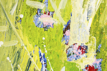 Detail of the Painting as a Background