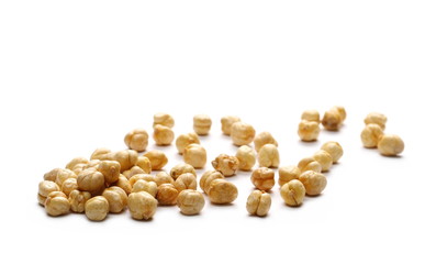 Chickpea isolated on white background