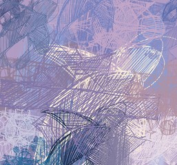 Abstract painting on canvas. Hand made art. Colorful texture. Modern artwork. Strokes of fat paint. Brushstrokes. Contemporary art. Artistic background image.