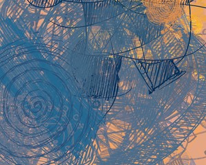 Abstract painting on canvas. Hand made art. Colorful texture. Modern artwork. Strokes of fat paint. Brushstrokes. Contemporary art. Artistic background image.