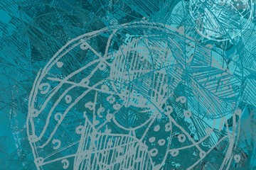 Abstract painting on canvas. Hand made art. Colorful texture. Modern artwork. Strokes of fat paint. Brushstrokes. Contemporary art. Artistic background image.