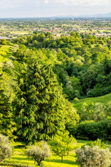 Park in Asolo, Veneto, Italien