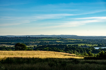 Naklejka premium Rolling hills