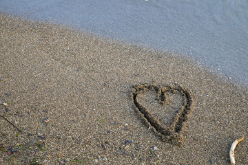 Hearts on Sand