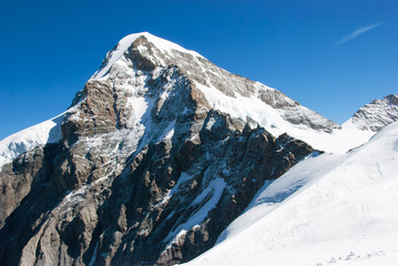 Mountains in the Alps Switzerland