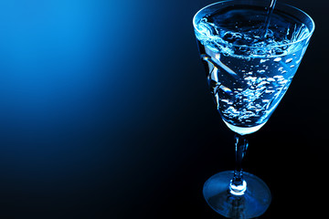 Water Pouring Into Glass