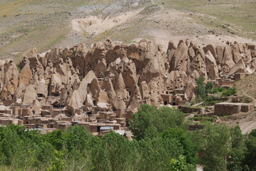 Kandovan village in Northern Iran