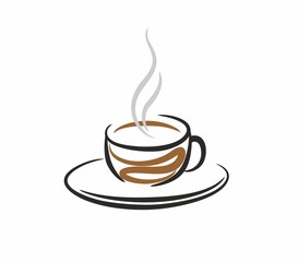 a cup of coffee (tea)