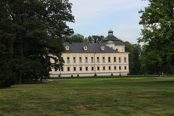 Kravare castle near Opava, Czech republic