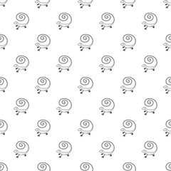 Fast lizard icon. Outline illustration of fast lizard vector icon for web