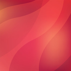 Red Abstract Background with shiny wavy pattern