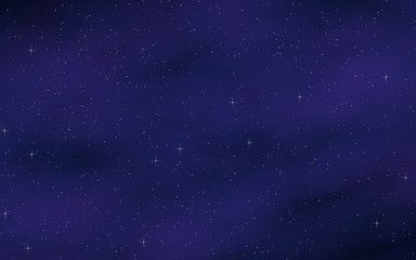 Colorful and beautiful space background. Outer space. Starry outer space texture. 3D illustration