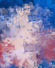 Abstract painting on canvas. Hand made art. Colorful texture. Modern artwork. Strokes of fat paint. Brushstrokes. Contemporary art. Artistic background image.