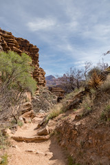 Tonto Trail at Grand Canyon National Park, Arizona, USA