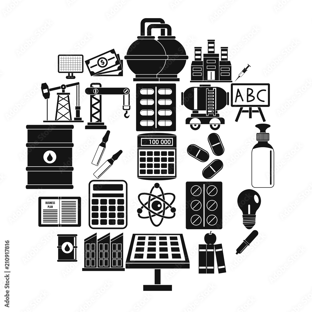 Poster outlay icons set. simple set of 25 outlay vector icons for web isolated on white background