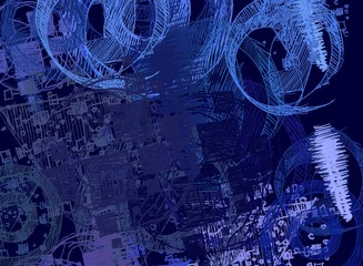 Abstract painting on canvas. Hand made art. Colorful texture. Modern artwork. Strokes of fat paint. Brushstrokes. Contemporary art. Artistic background image.