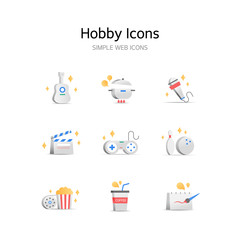 Various Hobby stereoscopic icons