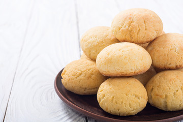 Homemade brazilian cheese buns