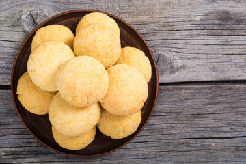 Homemade brazilian cheese buns