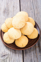 Homemade brazilian cheese buns