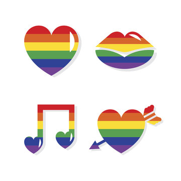 Transgender symbol icons