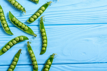 Photo of Green pea texture
