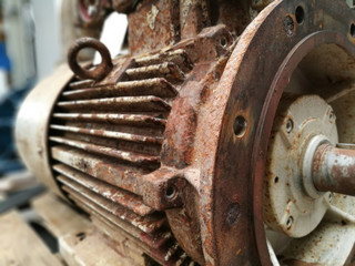 alter Industriemotor
