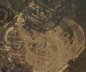 Abstract painting on canvas. Hand made art. Colorful texture. Modern artwork. Strokes of fat paint. Brushstrokes. Contemporary art. Artistic background image.