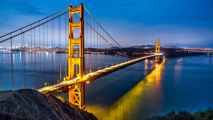 Golden Gate bridge, San Francisco, California. USA