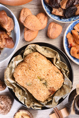 Chinese tradition food - steamed rice dumpling