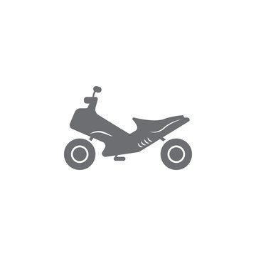 Motorcycle icon. Simple element illustration. Motorcycle symbol design from Transport collection set. Can be used for web and mobile
