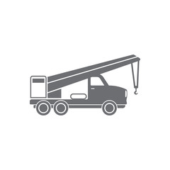 Crane icon. Simple element illustration. Crane symbol design from Transport collection set. Can be used for web and mobile