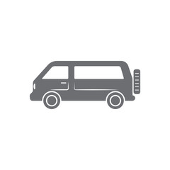 Minivan icon. Simple element illustration. Minivan symbol design from Transport collection set. Can be used for web and mobile