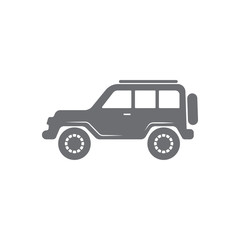 Car SUV icon. Simple element illustration. Car SUV symbol design from Transport collection set. Can be used for web and mobile