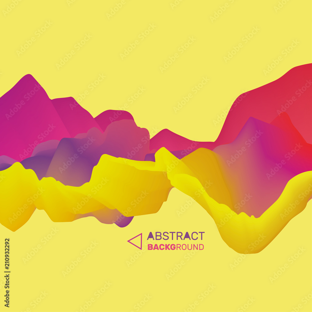 Poster abstract background. dynamic effect. futuristic technology style. motion vector illustration.