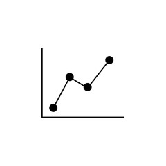 Point chart icon