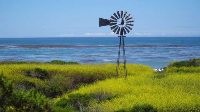 Windmill at Estero Bluffs State Park California 1