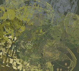 Abstract painting on canvas. Hand made art. Colorful texture. Modern artwork. Strokes of fat paint. Brushstrokes. Contemporary art. Artistic background image.