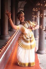mohiniyattam is one of the eighth classical dance forms of india.it is from the state of kerala and distinct for its graceful body movements