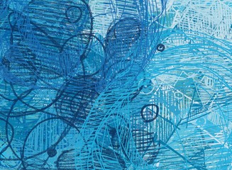 Abstract painting on canvas. Hand made art. Colorful texture. Modern artwork. Strokes of fat paint. Brushstrokes. Contemporary art. Artistic background image.