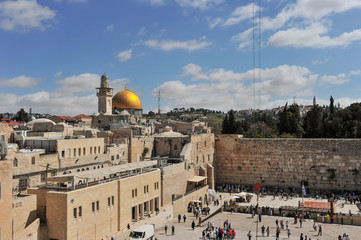 The Western Wall and Temple Mount in Jerusalem