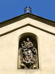 Obraz premium facade of the Catholic Church