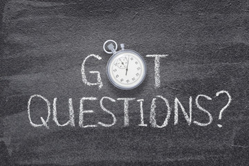 got questions watch