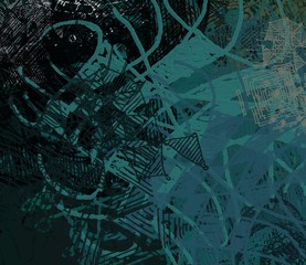 Abstract painting on canvas. Hand made art. Colorful texture. Modern artwork. Strokes of fat paint. Brushstrokes. Contemporary art. Artistic background image.