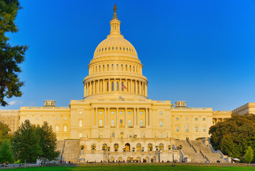 Washington, USA, United States Capitol, often called the Capitol Building.