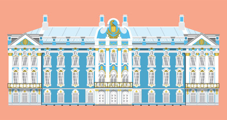 vector of Catherine Palace