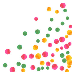 Modern background with bubbles. Cute Pattern for Postcard, Print, Banner or Poster. Vector Texture in Trendy Style